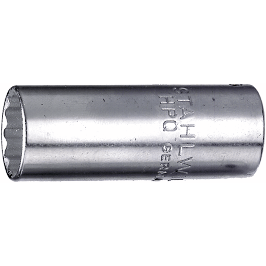 Stahlwille 01240012 - Llave de vaso 1/4" 12 mm L.50 mm