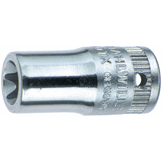 Stahlwille 01270008 - Llave de vaso 1/4" E8 L.23 mm - Ferrotecnia