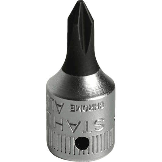 Stahlwille 01290001 - Llave de vaso para destornillador 1/4" PH1 L.28 mm - Ferrotecnia