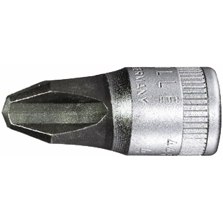 Stahlwille 01290004 - Llave de vaso para destornillador 1/4" PH4 L.28mm - Ferrotecnia