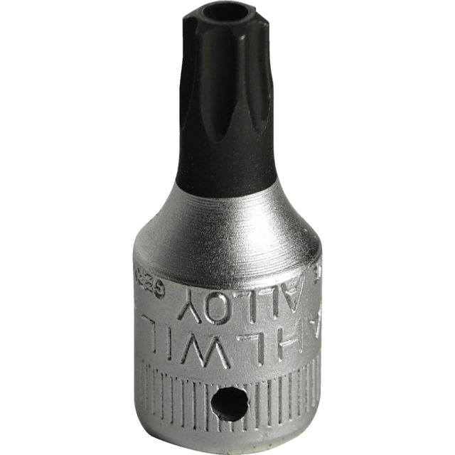 Stahlwille 01350030 - Llave de vaso destornillador 1/4" T30 L.28mm