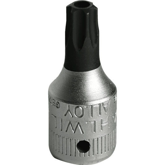 Stahlwille 01350030 - Llave de vaso destornillador 1/4" T30 L.28mm - Ferrotecnia