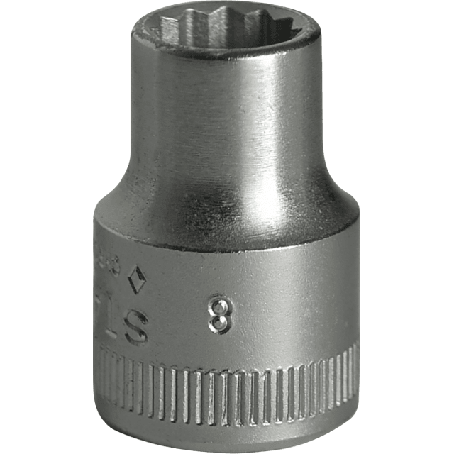Stahlwille 02010008 - Llave de vaso 3/8" 8 mm L.25 mm - Ferrotecnia