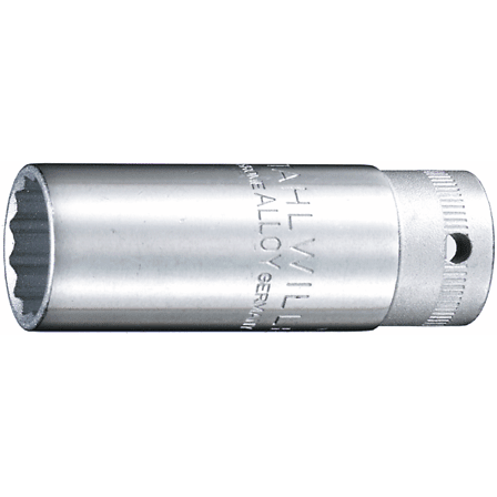 Stahlwille 02120036 - Llave de bujías 3/8" 16 mm - 5/8" L.60 mm - Ferrotecnia