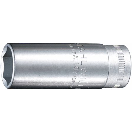 Stahlwille 02130018 - Llave de bujía 3/8" 18 mm-11/16" L65 mm