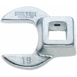 Stahlwille 02200019 - Llave de pata de gallo 3/8" 19 mm L.42,5 mm - Ferrotecnia