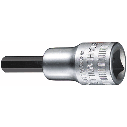 Stahlwille 02450012 - Llave de vaso para destornillador 3/8" 3/16" L.52 mm - Ferrotecnia