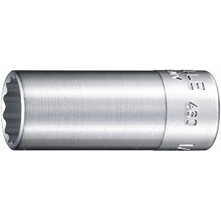 Stahlwille 02620028 - Llave de vaso 3/8" 7/16" L.38 mm - Ferrotecnia