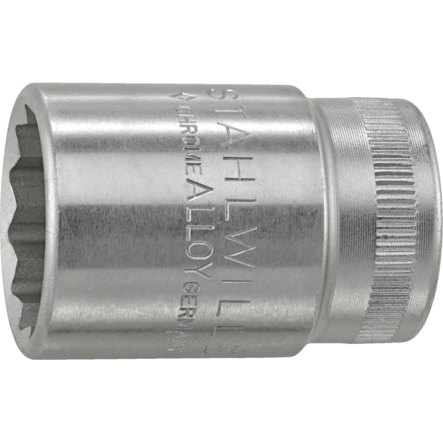 Stahlwille 03010010 - Llave de vaso 1/2" 10 mm L.38 mm