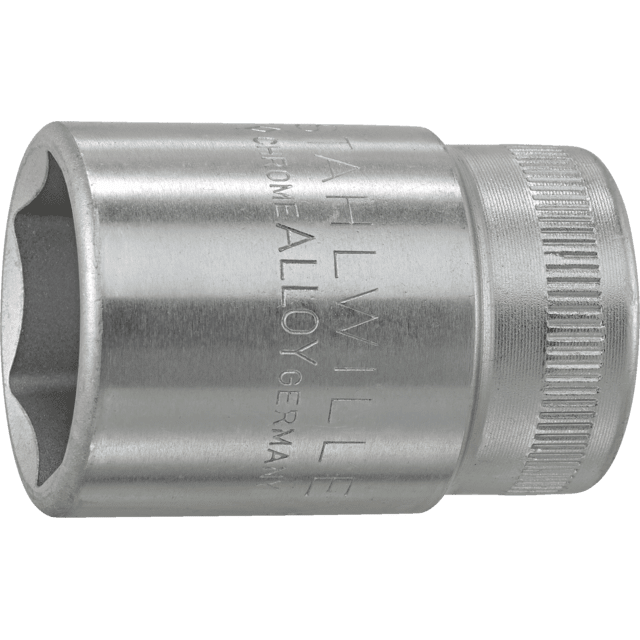 Stahlwille 03030015 - Llave de vaso 1/2" 15 mm L.38 mm - Ferrotecnia
