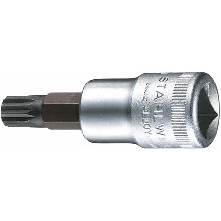 Stahlwille 03060016 - Socket wrench for screwdriver 1/2" M16 L.60mm