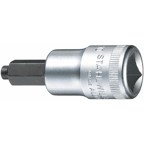 Stahlwille 03070012 - Llave de vaso para destornillador 1/2" 12 mm L.60 mm - Ferrotecnia