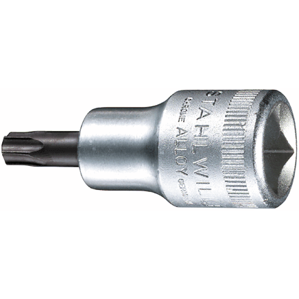 Stahlwille 03100020 - Llave de vaso destornillador 1/2" T20 L.55 mm - Ferrotecnia