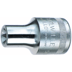 Stahlwille 03270010 - Llave de vaso 1/2" E10 L.38 mm