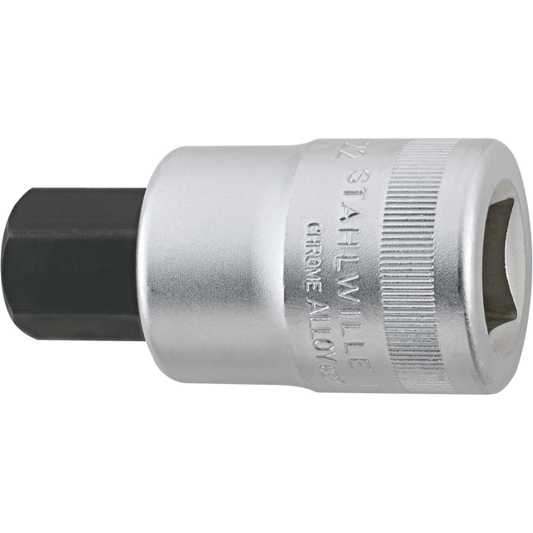 Stahlwille 05050019 - Llave de vaso para destornillador 3/4 19 mm L.80 mm - Ferrotecnia