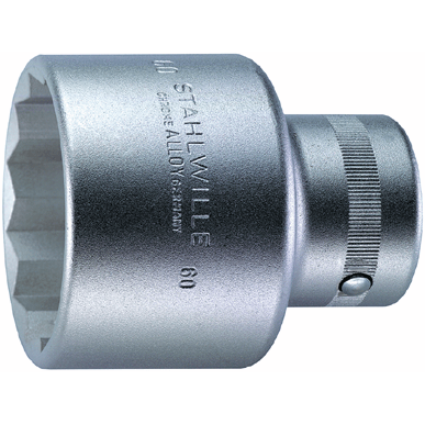 Stahlwille 06010032 - Llave de vaso 1" 32 mm L. 67 mm