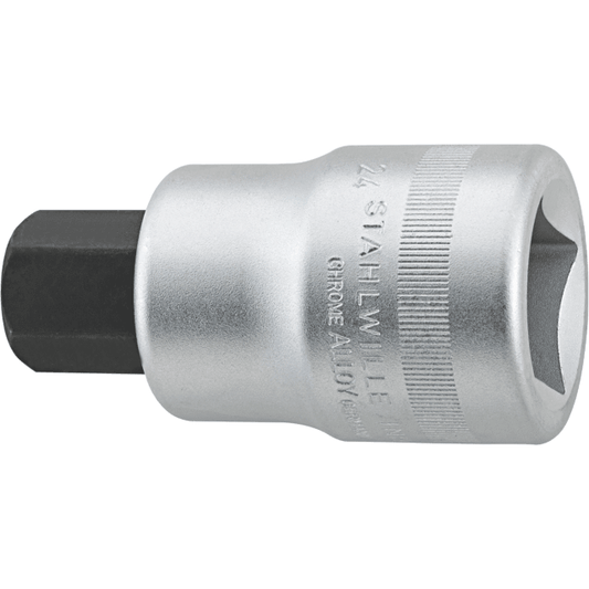 Stahlwille 06050027 - Destornillador de vaso 1" 27 mm L.90 mm - Ferrotecnia