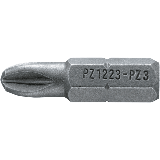 Stahlwille 08050002 - Punta 1/4" POZIDRIV® PZ2 L.25 mm - Ferrotecnia