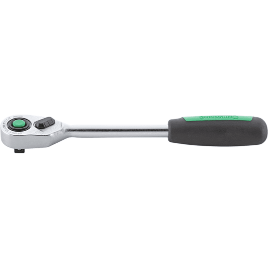 Stahlwille 11111040 - Llave de trinquete de dientes finos QuickRelease 1/4 L153 - Ferrotecnia