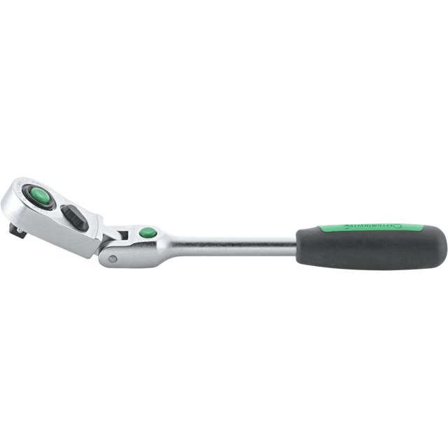 Stahlwille 11261010 - Llave de carraca flexible de dientes finos QuickRel 1/4 170 - Ferrotecnia
