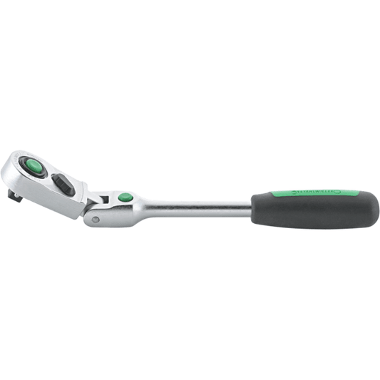 Stahlwille 11261010 - Llave de carraca flexible de dientes finos QuickRel 1/4 170 - Ferrotecnia
