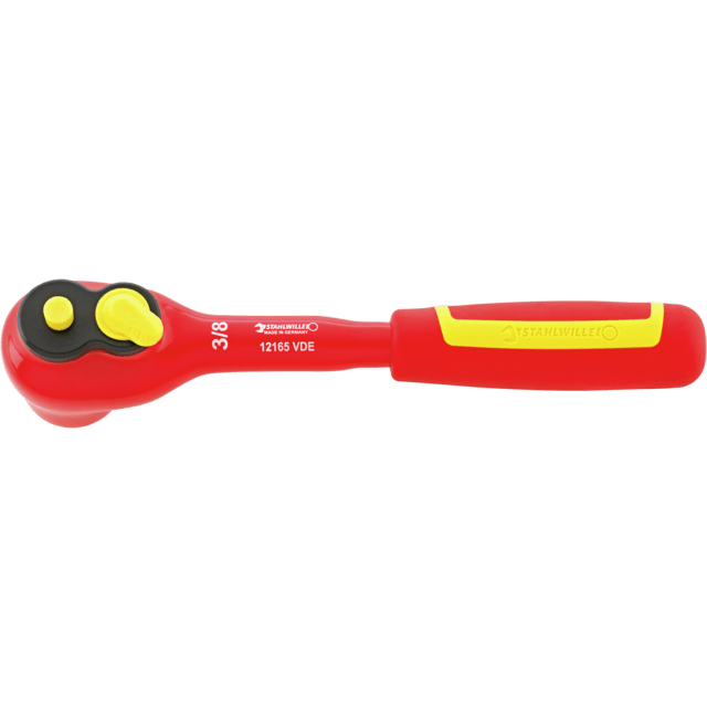 Stahlwille 12430001 - VDE QuickRelease Ratchet 3/8" L.197 mm