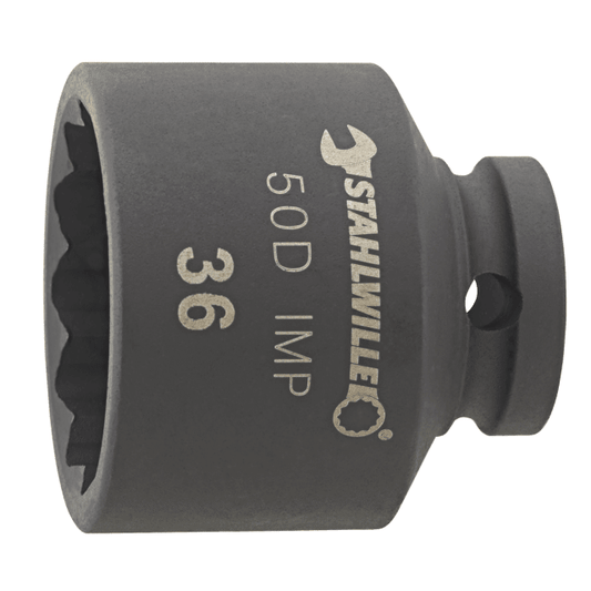 Stahlwille 23011032 - Vaso IMPACT 1/2 " 32mm L.43mm - Ferrotecnia