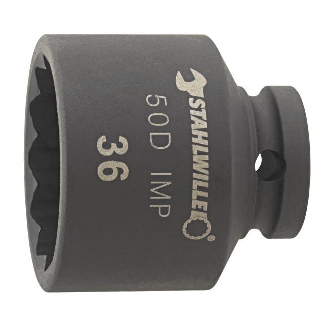 Stahlwille 23011036 - Vaso IMPACT 1/2 " 36mm L.50mm - Ferrotecnia