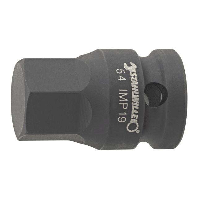 Stahlwille 23050006 - Vaso de destornillador IMPACT INHEX 1/2 " 6 mm L.38mm - Ferrotecnia
