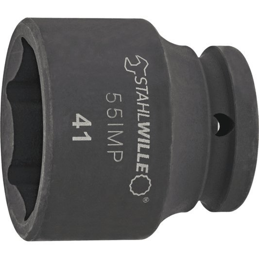 Stahlwille 25010038 - Vaso IMPACT 3/4 " 38mm L.58mm - Ferrotecnia