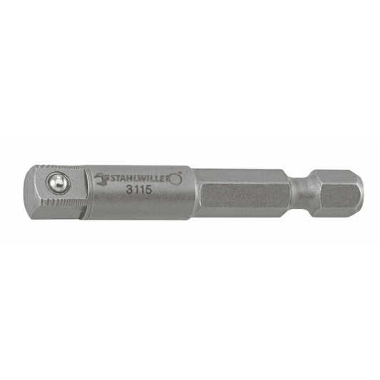 Stahlwille 31150000 - Adaptador de punta 1/4" 6 - 4KT L.50 mm - Ferrotecnia