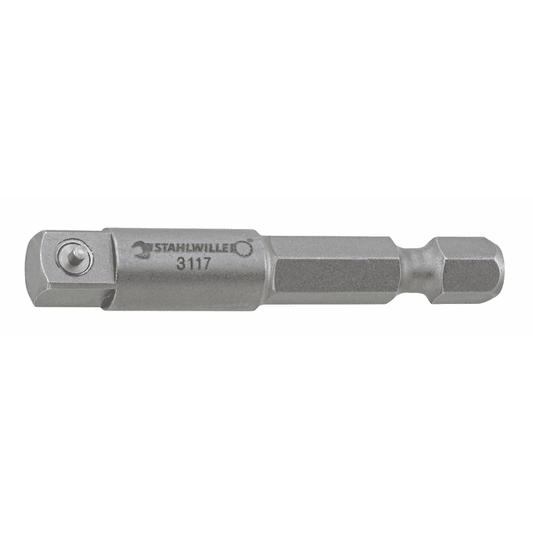 Stahlwille 31170000 - Adaptador de punta 1/4" 6 - 4KT L.50 mm - Ferrotecnia