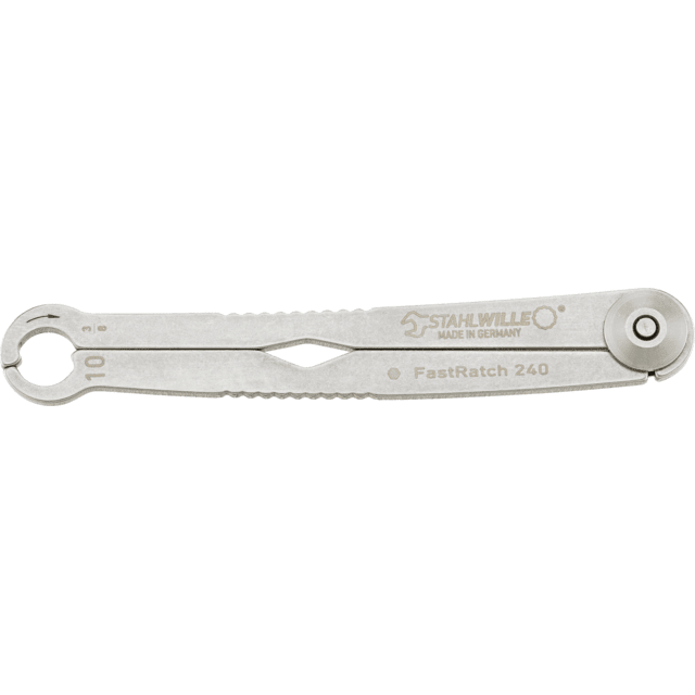 Stahlwille 41101010 - Llave de carraca SW 10 x SW 3/8 mm/" L.133.3mm - Ferrotecnia