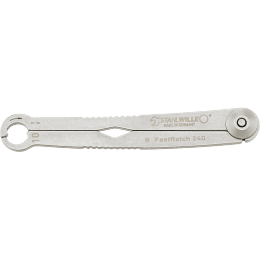 Stahlwille 41101010 - Llave de carraca SW 10 x SW 3/8 mm/" L.133.3mm - Ferrotecnia