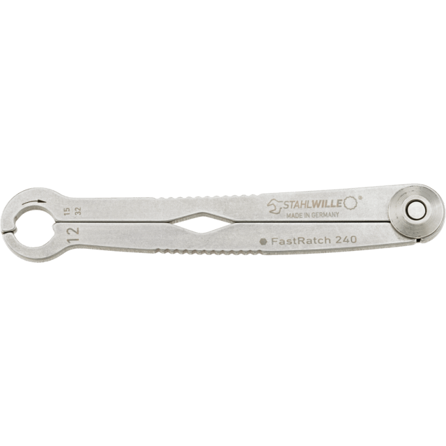Stahlwille 41101212 - Ratchet wrench SW 12 x SW 15/32 mm/" L.146.3mm