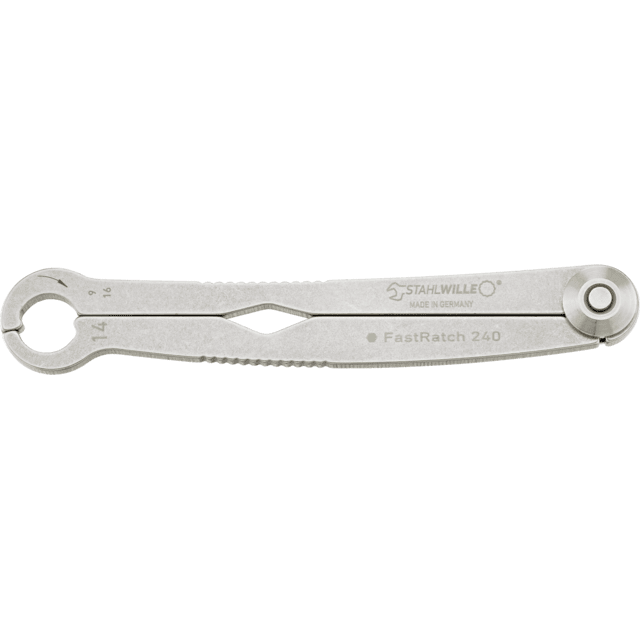 Stahlwille 41101414 - Llave de carraca SW 14 x SW 9/16 mm/" L.174.6mm - Ferrotecnia