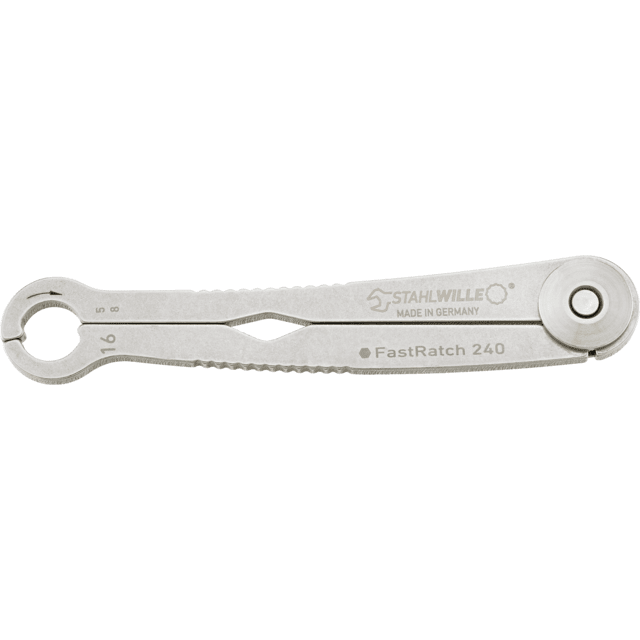 Stahlwille 41101616 - Llave de carraca SW 16 x SW 5/8 mm/" L.191.3mm - Ferrotecnia