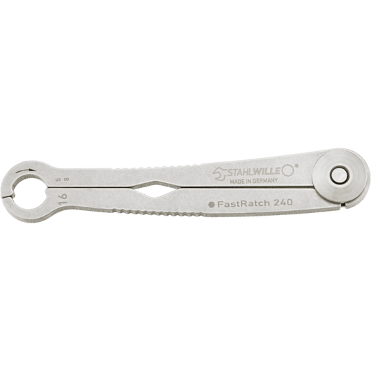 Stahlwille 41101616 - Llave de carraca SW 16 x SW 5/8 mm/" L.191.3mm - Ferrotecnia