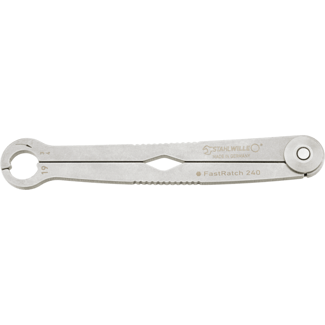Stahlwille 41101919 - Llave de carraca SW 19 x SW 3/4 mm/" L.238.5mm - Ferrotecnia