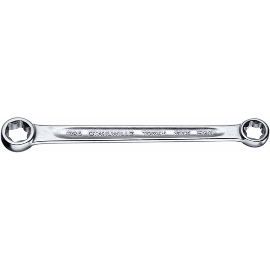 Stahlwille 41252024 - Llave de doble boca E20 x E24 L.227mm - Ferrotecnia