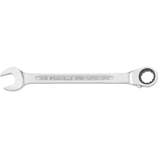 Stahlwille 41473838 - Llave combinada de carraca SW 11/16 L.226mm - Ferrotecnia