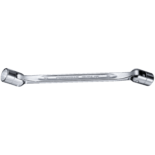Stahlwille 43012123 - Llave doble articulada SW 21 x 23 L.286.5mm - Ferrotecnia