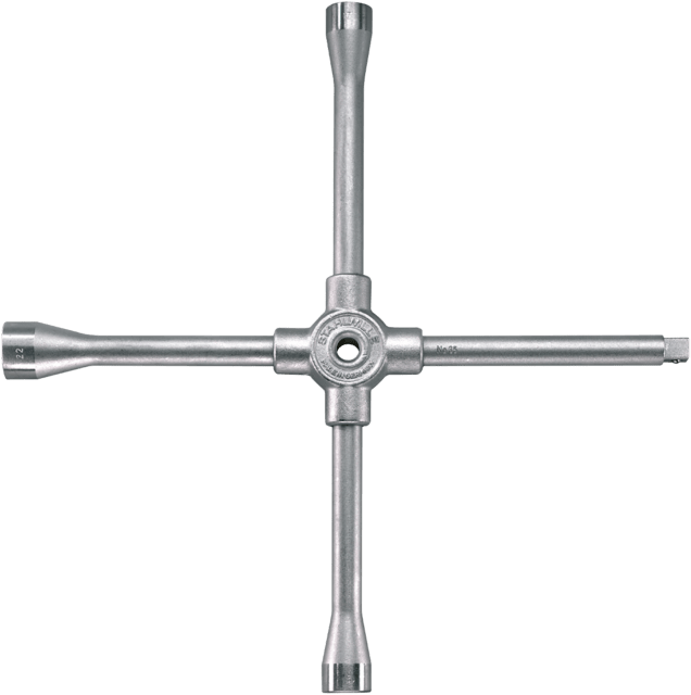 Stahlwille 43030005 - Llave de rueda 24, 27, 32 1/4" L.400 mm - Ferrotecnia