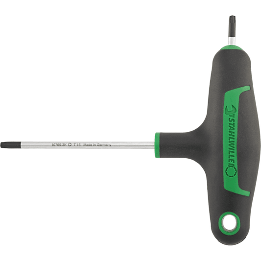 Stahlwille 43293015 - Destornillador con mango en T T15 L.100 mm - Ferrotecnia