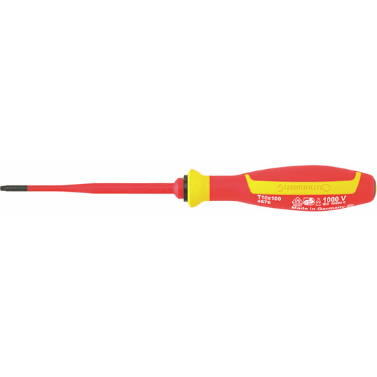 Stahlwille 46763010 - Destornillador VDE T10 L.100 mm - Ferrotecnia
