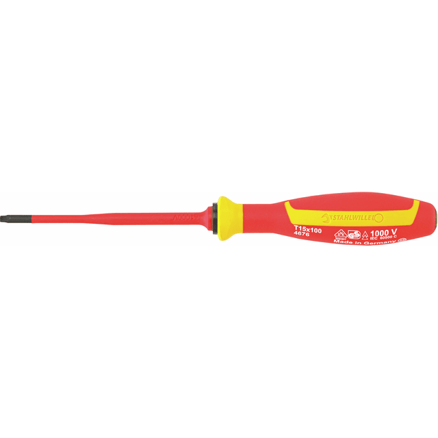 Stahlwille 46763015 - Destornillador VDE T15 L.100 mm - Ferrotecnia