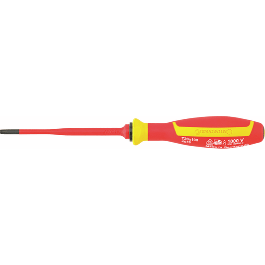 Stahlwille 46763020 - Destornillador VDE T20 L.100 mm - Ferrotecnia