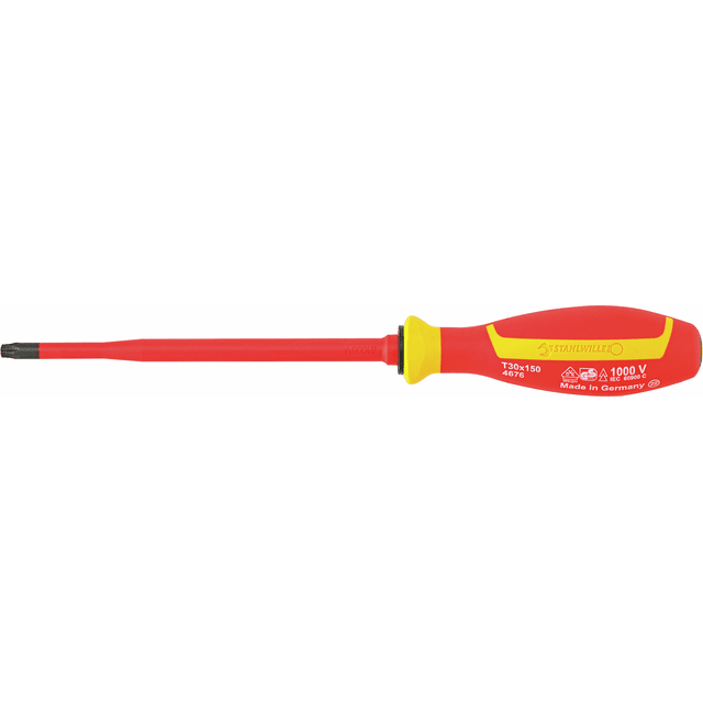 Stahlwille 46763030 - Destornillador VDE T30 L.150 mm - Ferrotecnia