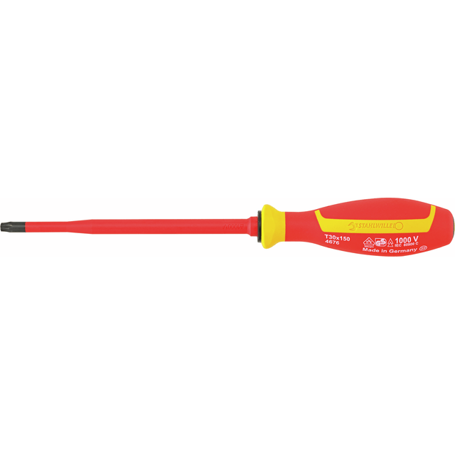 Stahlwille 46763030 - VDE T30 Screwdriver L.150 mm