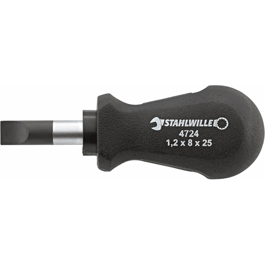 Stahlwille 47241045 - Destornillador 0,6x3,5 mm L.25 mm - Ferrotecnia